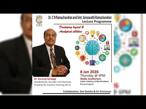 Developing logical & Analytical abilities - Dr. Gururaj Karajagi