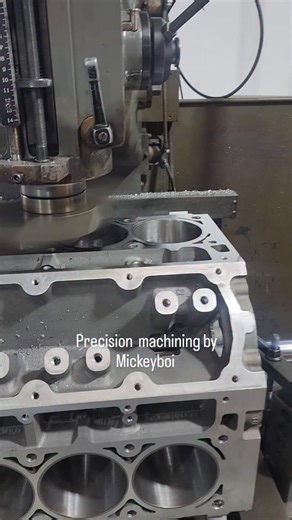 mick on Instagram: "Engine machining"