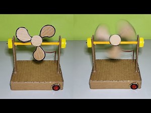 How to Make a Cardboard Fan (Very Easy)