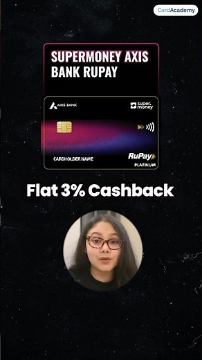 Best UPI Credit Card in 2025 | Supermoney Axis Rupay | Flat 3% Cashback on Every Spend