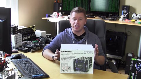 Icy Dock Black Vortex Unboxing & Overview