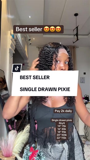 Best Seller Single Drawn Pixie Hair at Great Prices