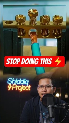 Stop Wiring Like This — It’s Dangerous #shorts #tips