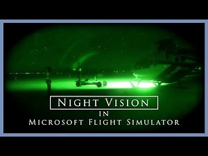 Night Vision in Microsoft Flight Simulator (4k)
