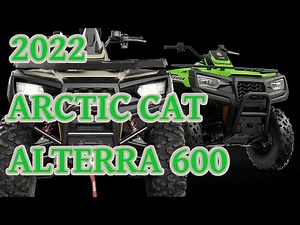 Deep Dive Into The 2022 Arctic Cat Alterra 600 ATV Announcement | Tracker Offroad 600 First Look