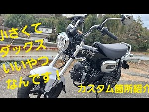 走り、燃費、スタイル良し！#ダックス125