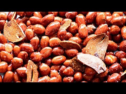 Adobong MANI with Fried Garlic (Fried Peanut) ANG SARAP GRABE