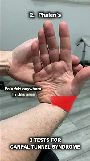3 Tests For Carpal Tunnel Syndrome!