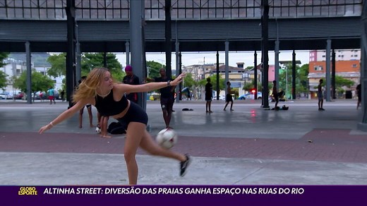Altinha street: diversão das praias ganha espaço nas ruas do Rio de Janeiro
