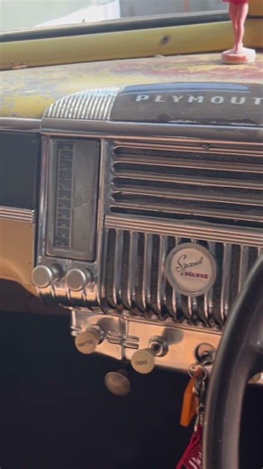 Just a quick start of the old 1946 Plymouth