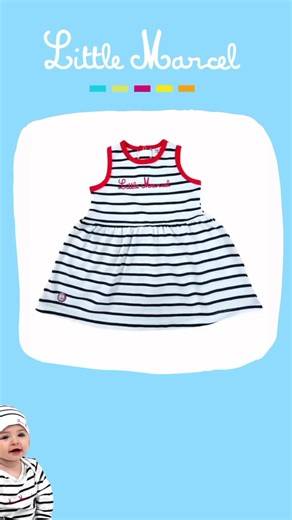 Découvrez notre collection layette Little Marcel, conçue pour envelopper les tout-petits dans un confort douillet et stylé ! 🥰Les couleurs vives et les imprimés amusants de notre collection ajoutent une touche de gaieté à la garde-robe de votre enfant. Pyjamas, bodys, t-shirts, robes… notre collection layette est complète ! Pour découvrir la collection, rdv sur notre site internet ! | Little Marcel
