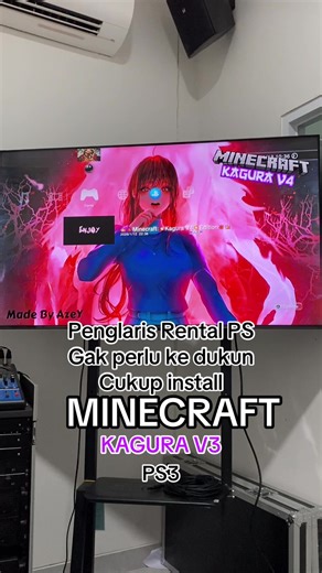 Minecraft PS3 Kagura V3 Rental Service in Indonesia