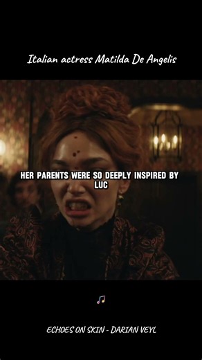 Mind blown fact about Matilda De Angelis #dracula2025 #lucbesson #italy