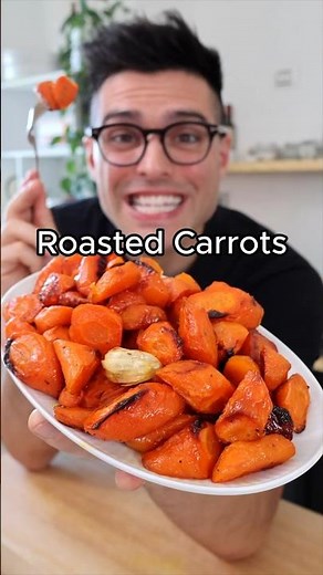 Oven roasted Carrots and how to serve them