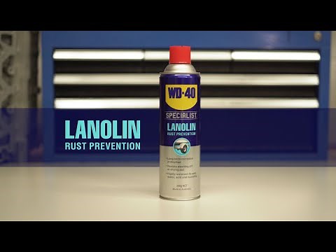 How to Protect Metal Surfaces From Corrosion With WD-40 Specialist Rust Prevention Lanolin