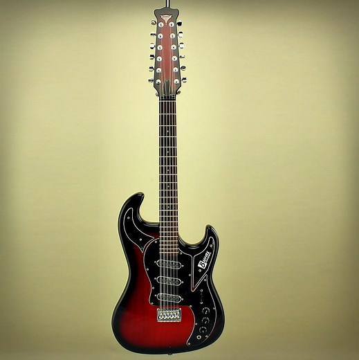 Burns Double Six 12 String Reissue Sunburst | Reverb