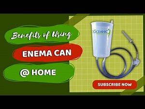 Health Benefits of Using Enema Can at Home