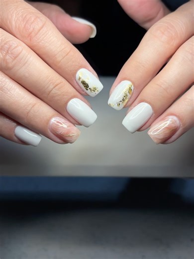 PrettyStyles on Instagram: "Uña natural con baño de Poly Gel 😍😮‍💨"