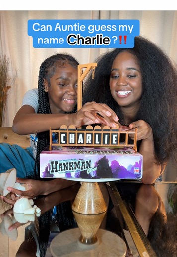 Hangman Family Game Night Fun with Auntie