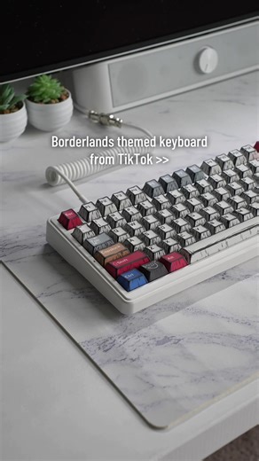 Borderlands Themed Full-Sized Gaming Keyboard Review
