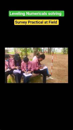Survey Camp | Leveling Numericals | Compass survey| survey field practical #survey #surveying#civil