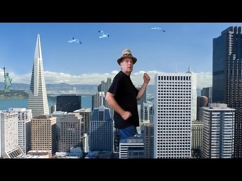 Giant Menacing Man Terrorizes City ! - After Effects