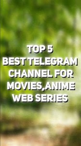 Top 5 best telegram movie Channel 2025 ||Telegram top 5 movie and web series channel| Telegram Movie