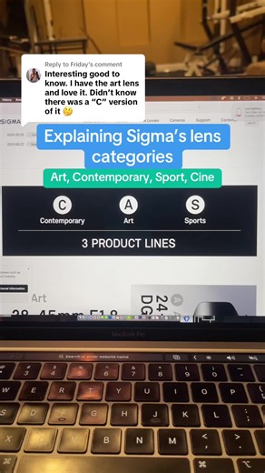 Exploring Sigma's Lens Categories for Photography