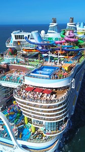 2.7M views · 40K reactions | Every time Icon of the Seas sails out of Miami... Jaw=dropped 勞朗 Royal Caribbean ships never disappoint. And if one Icon wasn't enough, the second one is almost home: Star of the Seas is about to shake the cruise industry all over again! Share this if you are cruising on one of the Icon class ships soon! | The Cruise Vibe | Facebook