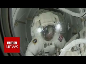 Tim Peake: ' Spacewalk is a 'proud moment' - BBC News