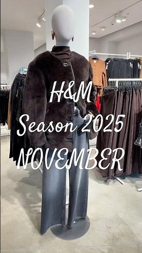 H&M WOMEN’S NEW COLLECTION 2025/NOVEMBER❤️❤️