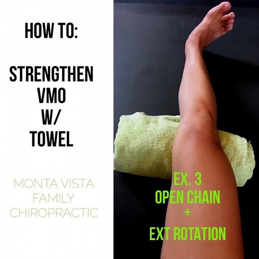 How to: Strengthen VMO with Towel (3 Exercises)