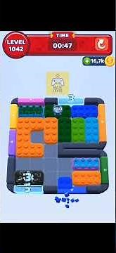 Color Block Jam Level 1042 Solution Walktrough