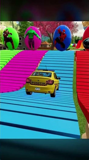 TRANSPORTING AND PARKING POLICE CARS, AUDI, JEEP, DACIA, FORD, COLORFUL VEHICLES ON MAN TRUCKS. FS22