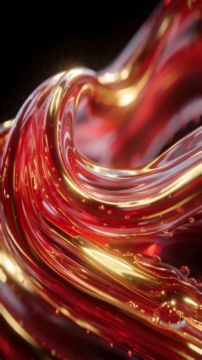 Molten Red Light in Motion 🌟 | #premium #ASMR#LiquidLight#VisualASMR#LuxuryASMR#CinematicASMR