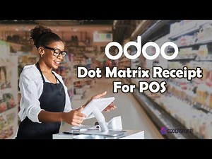 How to Configure Dot Matrix Receipts in Odoo POS | Odoo POS Dot Matrix Receipt Setup Tutorial