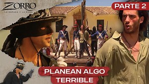 Mariángel sale sin escolta y se mete en serios problemas, pero el Zorro llega justo a tiempo. Para más contenido como este, visita nuestro canal de Sony One Novelas en Samsung TV Plus. | Zorro: La Espada y La Rosa