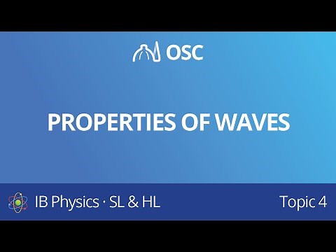 Properties of waves [IB Physics SL/HL]