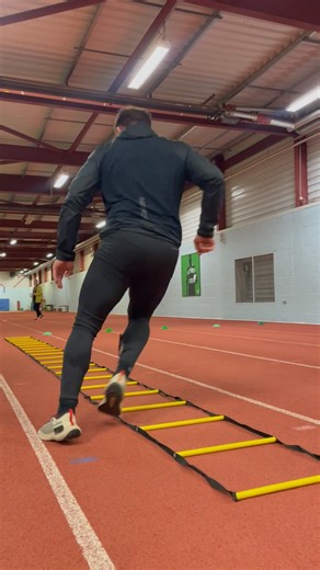 The crossover step, ladder drill. #motivation #gym #nfl