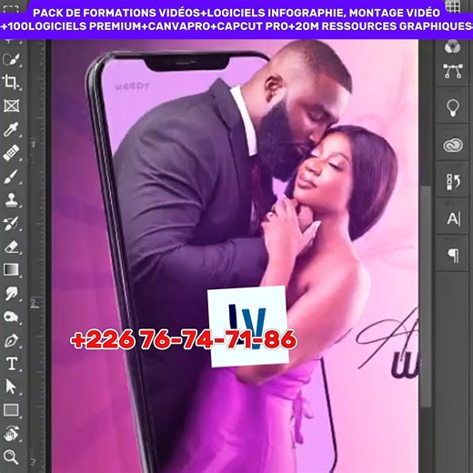 🎨 𝐃𝐄𝐕𝐄𝐍𝐒 𝐆𝐑𝐀𝐏𝐇𝐈𝐒𝐓𝐄 & 𝐌𝐎𝐍𝐓𝐄𝐔𝐑 𝐕𝐈𝐃𝐄́𝐎 𝐏𝐑𝐎 𝐒𝐀𝐍𝐒 𝐓𝐄 𝐑𝐔𝐈𝐍𝐄𝐑 𝐄𝐍 𝐀𝐁𝐎𝐍𝐍𝐄𝐌𝐄𝐍𝐓𝐒 ! Tu es passionné de 𝒈𝒓𝒂𝒑𝒉𝒊𝒔𝒎𝒆, 𝒅𝒆 𝒎𝒐𝒏𝒕𝒂𝒈𝒆 𝒗𝒊𝒅𝒆́𝒐 ou de création de contenu digital ? Tu veux te former et devenir expert, travailler comme un pro, lancer ton activité ou vendre tes services, mais tu galères avec : ❌ Logiciels trop chers ? ❌ Abonnements mensuels bloquants ? ❌ Formations introuvables ou dispersées ? 🎯 𝐂𝐄 𝐏𝐀𝐂𝐊 𝐄𝐒𝐓 𝐋𝐀 𝐒𝐎�