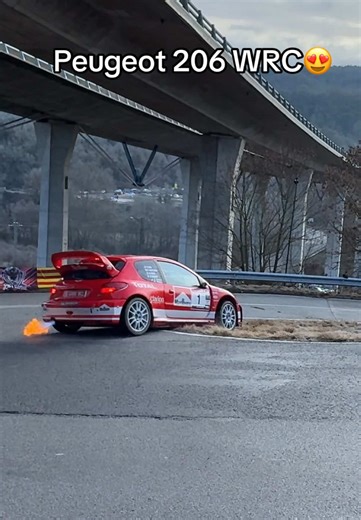 Peugeot 206 WRC en RallySprint Sant Julià 2026