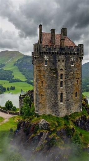 Epic Castle Drone Shot 🏰 | Cinematic 4K Aerial View