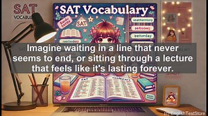 5000 Must Know SAT Vocabulary - Interminable: The Word for Endless Experiences