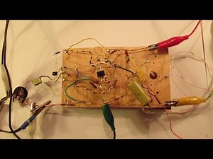 Frequency to voltage/current converter 300 Hertz - 3 KHz with a 555 Chip schematic and demo