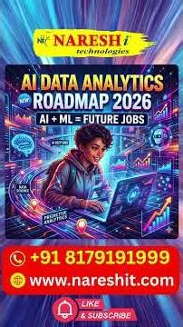 Data Analytics & Business Analytics with AI: Full Roadmap 2026 | Data Analytics AI Jobs | Naresh IT