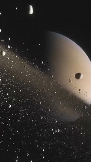 La planète Saturne.