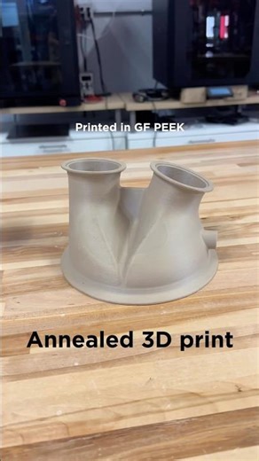 Normal vs annealed 3d print