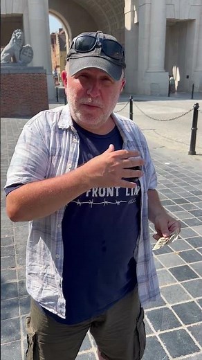 WW1 meets WW2 at the Menin Gate in Ypres. #worldwar1