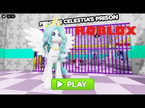 Roblox Gameplay Walkthrough🧙‍♀️PRINCESS CELESTIA'S Prison Run (OBBY) #gamres #youtubevideo #pinky