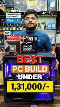 The Ultimate ₹1.31 Lakh 1440p Gaming PC Build! 🚀 Ryzen 5 9600X + RX 9060 XT 16GB 💥